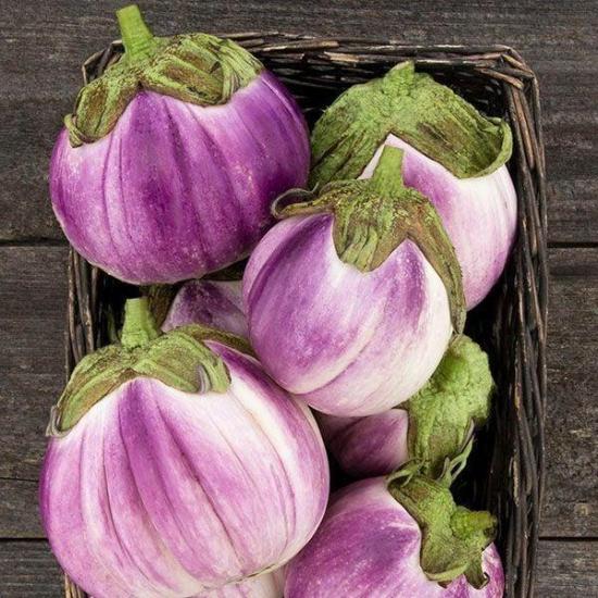 Doğal Rosa Bianca Patlıcan Tohumu (20 adet)
